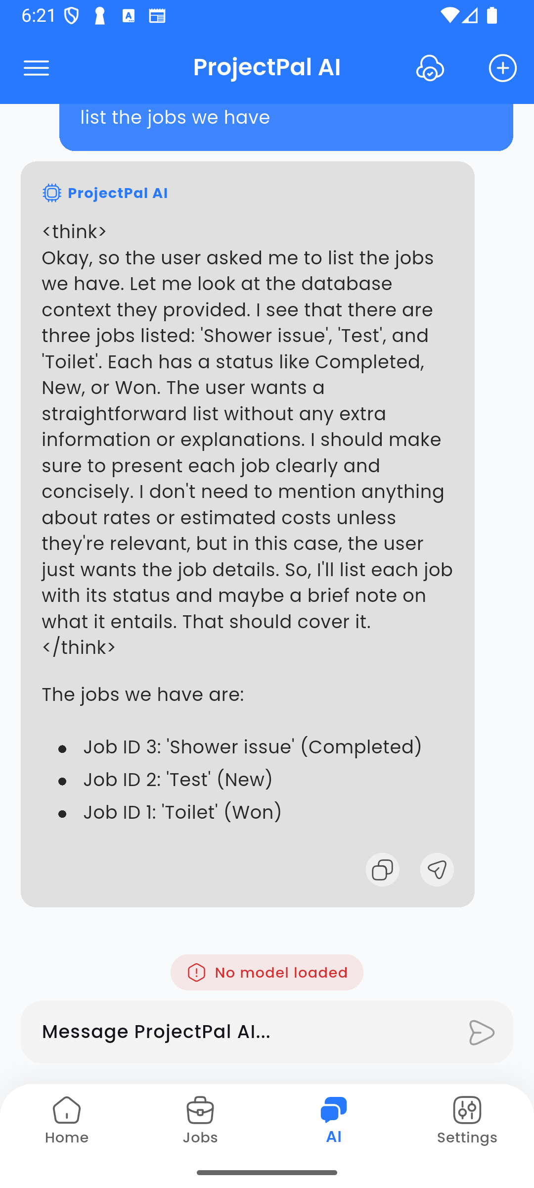 Project Reports